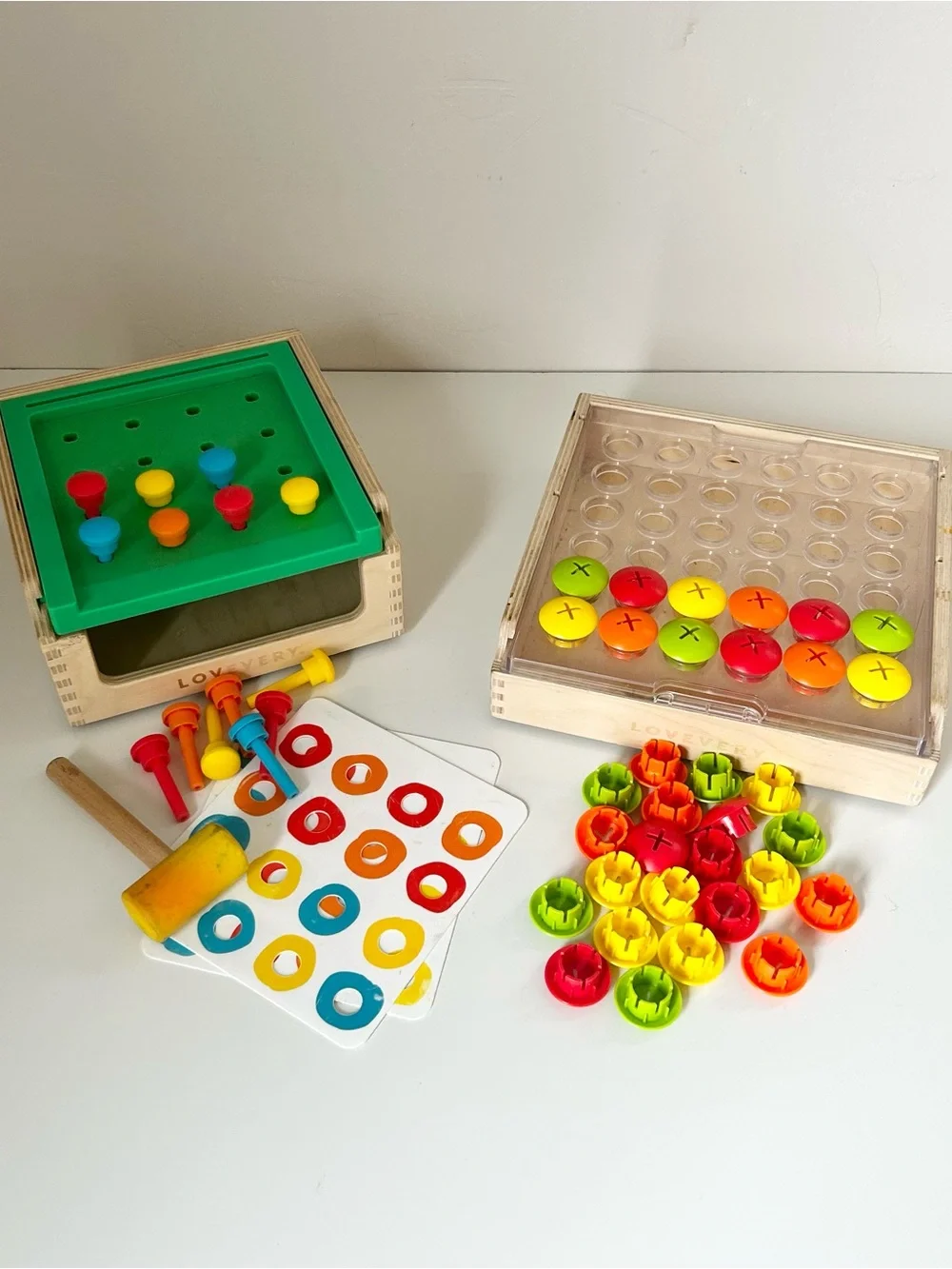 Lovevery Fine Motor Skills Wooden Toy Bundle